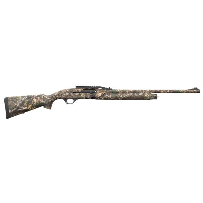Retay USA GORSLDNA24 GordionSlug 12 Gauge 3" 4+1 24" Vent Rib Barrel, Aluminum Receiver Fixed w/Pistol Grip Stock