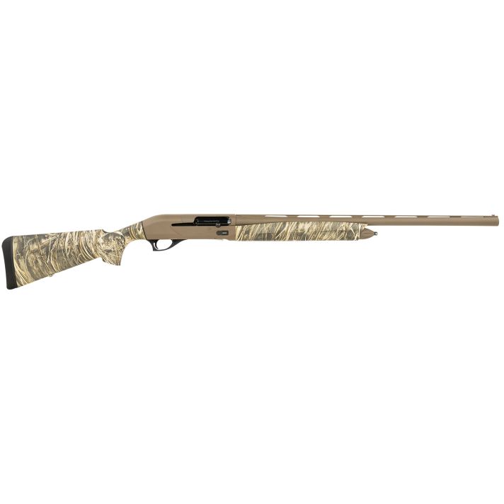Retay USA K251ECMX26 Masai MaraInertia Plus 12 Gauge 3.5" 4+1 (2.75") 26" Deep Bore Drilled, FDE Barrel/Rec, Realtree Max-7 Synthetic Furniture, TruGlo Fiber Optic Sight