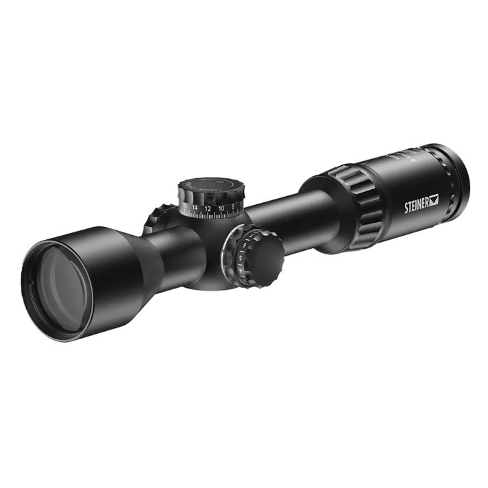Steiner 8780 H6XiBlack 2-12x42mm 30mm Tube, Illuminated Modern Hunter Reticle