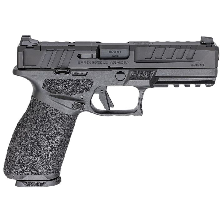 Springfield Armory EC9459BU15 EchelonMedium Frame 9mm Luger 15+1 4.50" Black Melonite Steel Barrel & Optic Ready/Serrated Steel Slide, Black Polymer Frame w/Picatinny Rail, Textured Grip