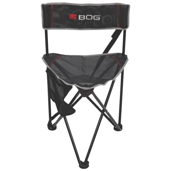 Bog-Pod 1117130 Triple PlayChair, 3 Legs, Black, Steel Frame, Exterior Pocket
