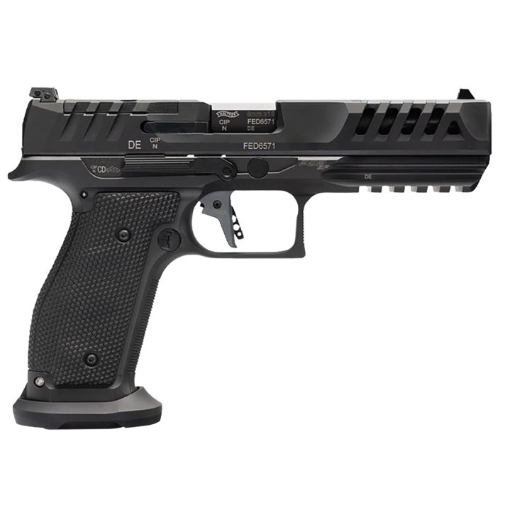 Walther Arms 2872200 PDP Match SF Full Size Frame 9mm Luger 20+1/18+1