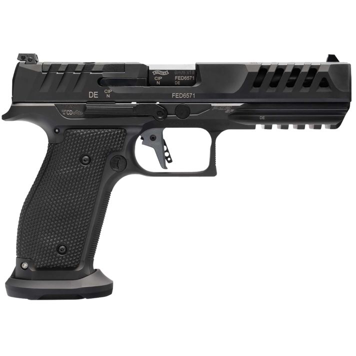 Walther Arms 2880024 PDP Match SF Full Size Frame 9mm Luger 10+1