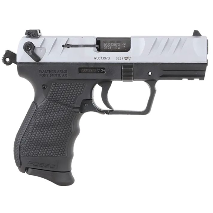 Walther Arms 5050509 PD380Carry Frame 380 ACP 9+1 3.70" Black Stainless Steel Barrel, Stainless Serrated Steel Slide, Black Polymer Frame, Textured Wraparound Grip