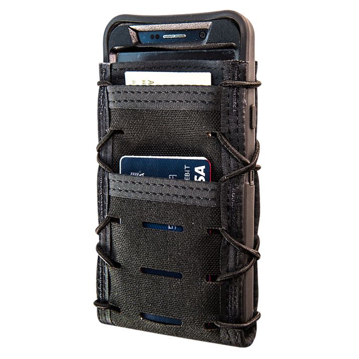 High Speed Gear 95PW10BK Tech Pouch ITACO Fits iPhone 8 Plus/Samsung Galaxy S8 Plus, Black