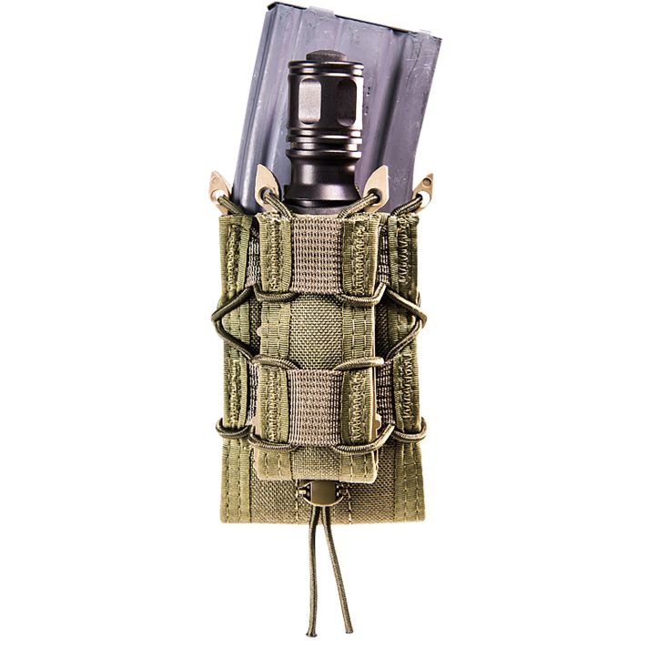High Speed Gear 11DD00OD TACO Double Decker OD Green Nylon MOLLE Mount