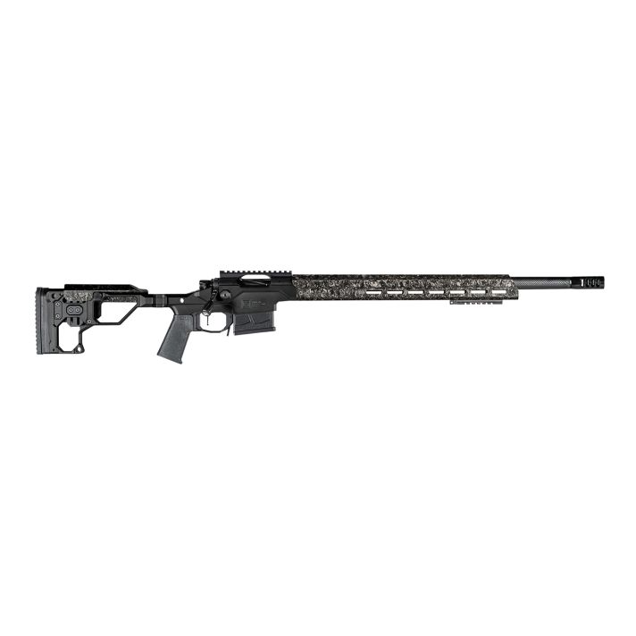Christensen Arms 8010306800 MPR6.5 Creedmoor 5+1 16" Carbon Fiber Threaded Barrel, Black Billet Chassis w/Folding MagneLock Stock, Carbon Fiber M-Lok Handguard, Polymer Grip, Integrated Optic Mount