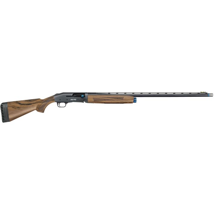 Mossberg 85147 940 Pro Sporting Full Size 12 Gauge Semi-Auto 3" 4+1 30" Gloss Blued Vent Rib Barrel, Tungsten Gray w/Blue Accents Stainless Steel Receiver, Adjustable Walnut Stock, Right Hand