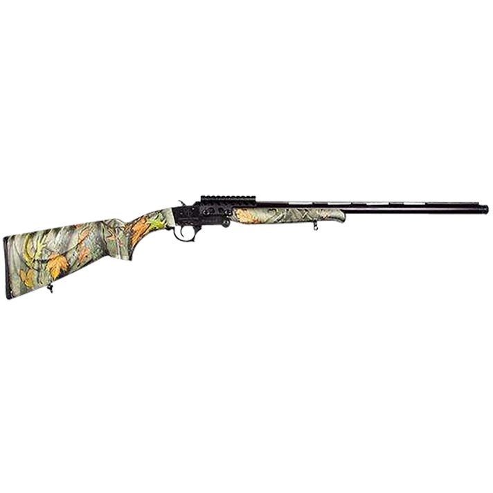 ATI G410NMD23C Nomad410 Gauge Break Open 3" 1rd 23" Vent Rib, Black Barrel/Folding Rec, Camo Synthetic Furniture, Fiber Optic Sight, 2 Chokes