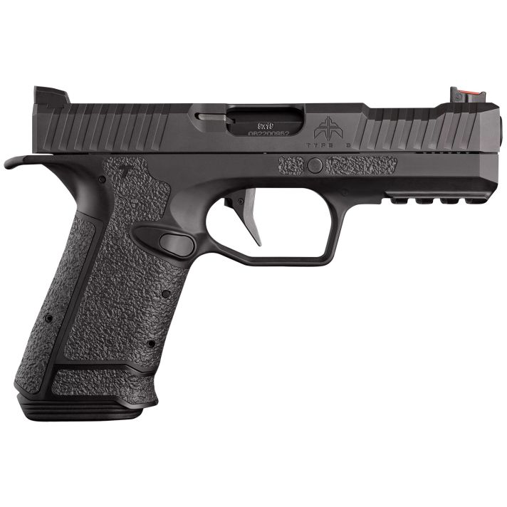 PTR AF2B0090103 Archon Type B, Gen 2 Compact Frame 9mm Luger 15+1, 4.30" Black Steel Barrel. Optic Ready/Serrated Steel Slide, Frame w/Beavertail & Picatinny Rail Black, Interchangeable Grip