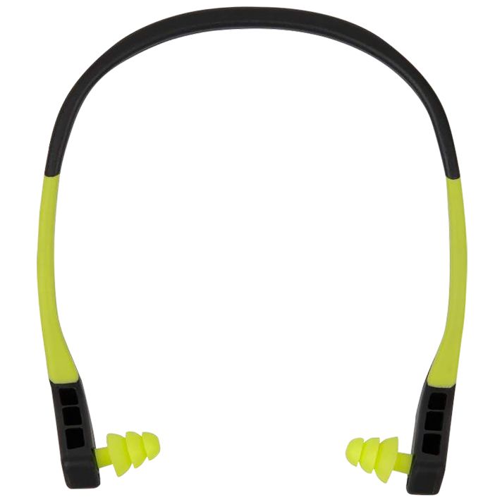 Allen 4102 Wave Banded Ear Plugs 22 dB Gray/Yellow Lightweight