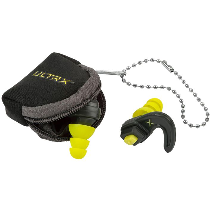 Allen 4103 Shift Adjustable Protection Ear Plugs 12-25 dB Gray/Yellow Lightweight