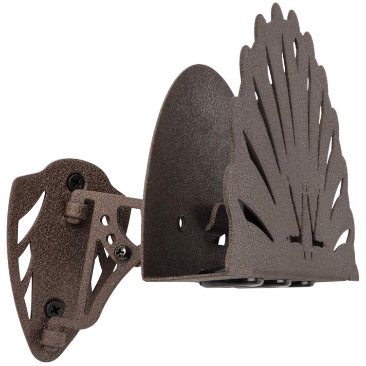Allen 7238 EZ Mount Turkey Fan Display Wall Mount Turkey Brown Steel Includes Mounting Hardware