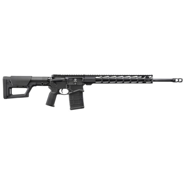 Ruger 5613 SFAR6.5 Creedmoor 20" 20+1, Black, 15" M-Lok Handguard, Magpul PRS Lite Stock & K2 Grip, Muzzle Brake