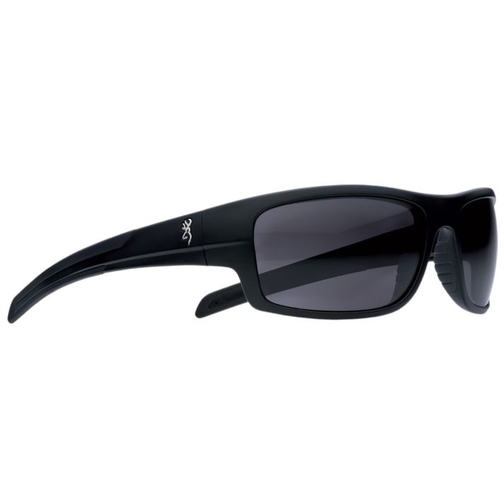 Browning 12799 Polarized Shooting Glasses Adult Clear Lens Polycarbonate Black Frame
