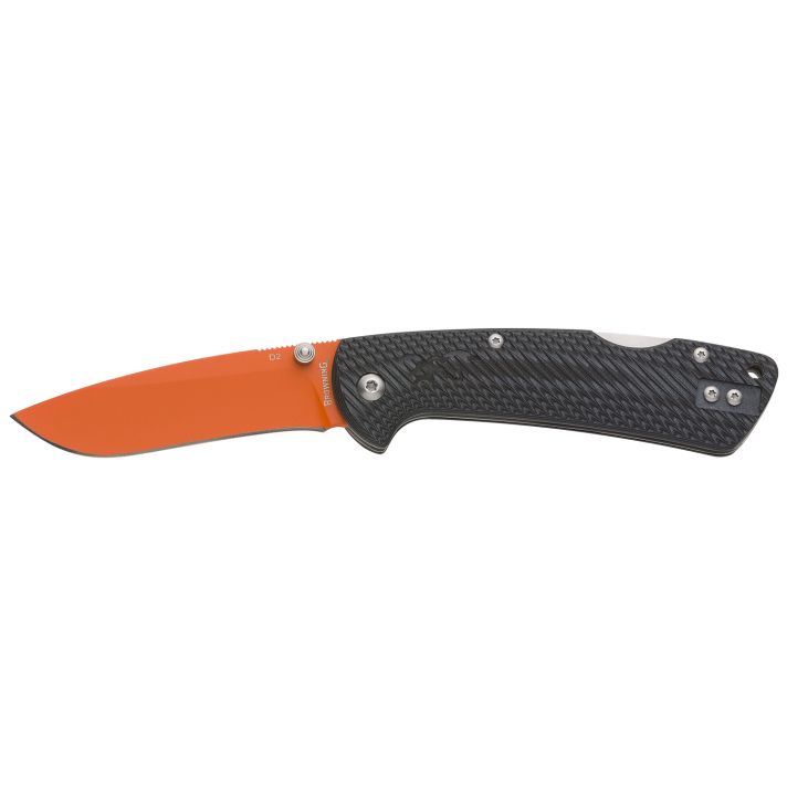 Browning 3220499 Back CountrySmall Fixed Deep Belly Skinner Plain D2 Steel Blade/G10 Handle