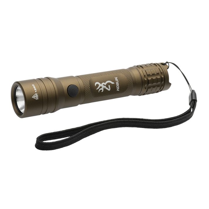 Browning 3711260 Kobuk FlashlightBurnt Bronze 15/2000 Lumens White Nichia LED