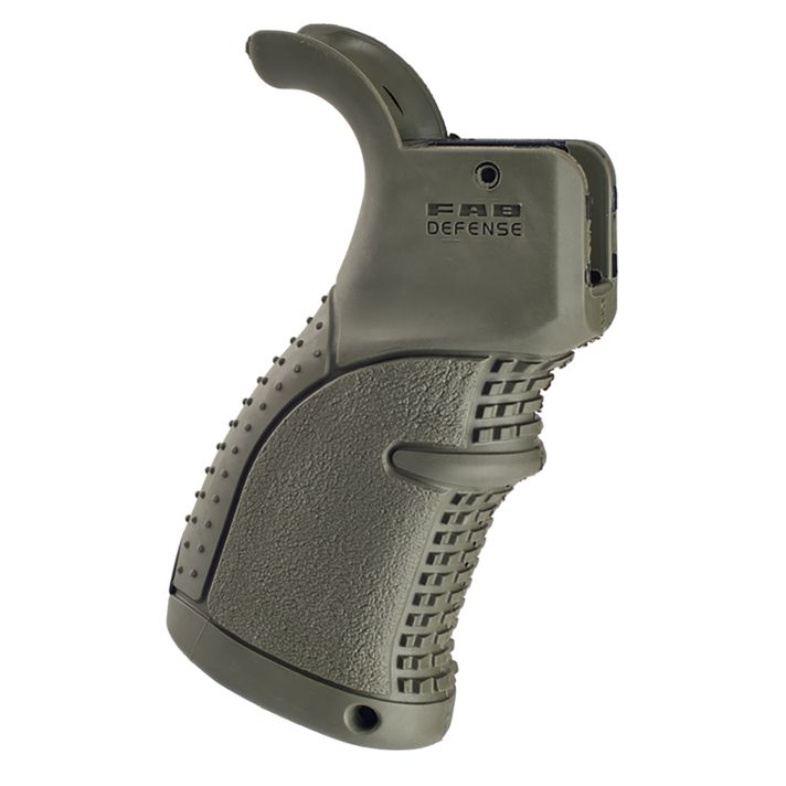 FAB Defense FXAGR43G AG-43 Rubberized Pistol Grip for M16/M4/AR-15Olive Drab Green