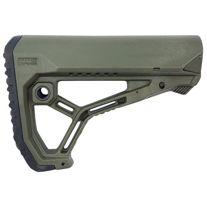 FAB Defense FXGLCOREG AR15/M4 Buttstock for Mil-Spec and Commercial TubesOlive Drab Green
