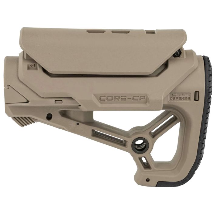 FAB Defense FXGLCORESCPT GL-CORE S CP-CQB Optimized Combat StockFlat Dark Earth