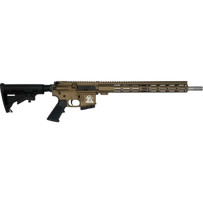 Great Lakes FirearmsAR-15350 Legend 16" 5+1, Bronze Rec/15" Handguard, Black M4 Stock & A2 Grip, Muzzle Brake
