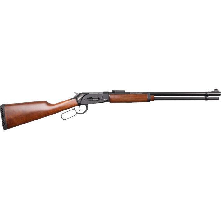 Gforce Arms GFLVR410S SaddlehornLever 2.50" 9+1 24" Black Steel Barrel, Black Picatinny Rail Aluminum Receiver, Fixed Walnut Stock