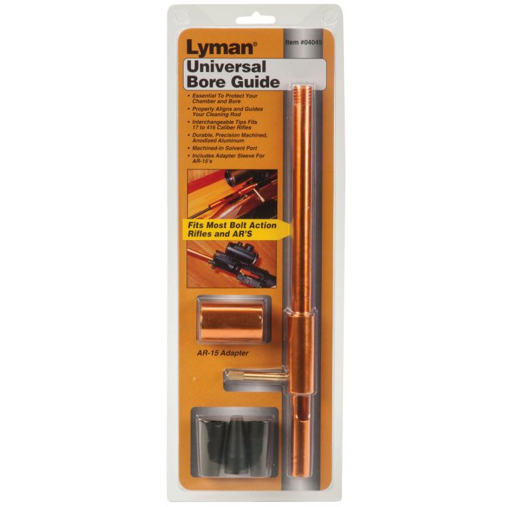 Lyman 04045 Universal Bore Guide Set Multi-Caliber Rifle Aluminum