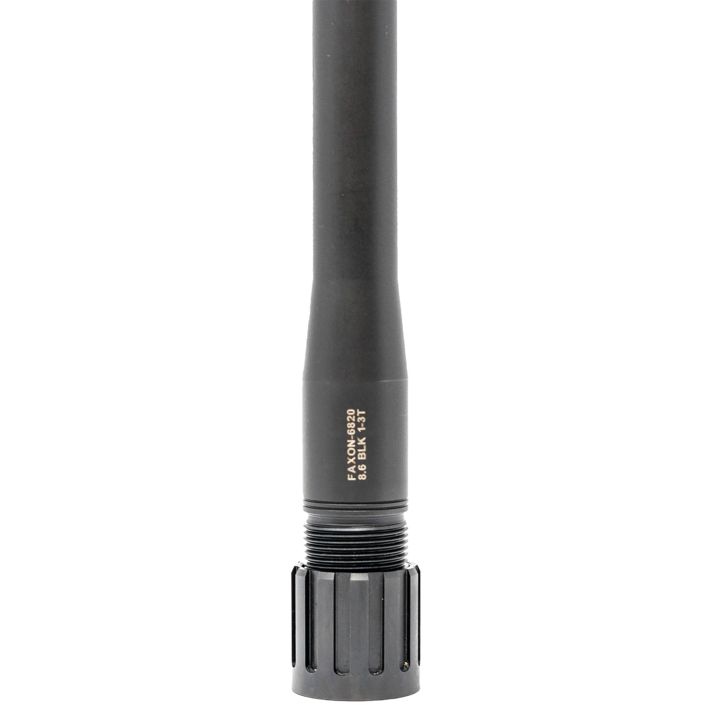 Faxon Firearms 700B863N16NMQ RemAge Modified Light Palma 8.6 Blackout 16" Target Crown Steel QPQ Black Nitride 416R Stainless Steel Barrel