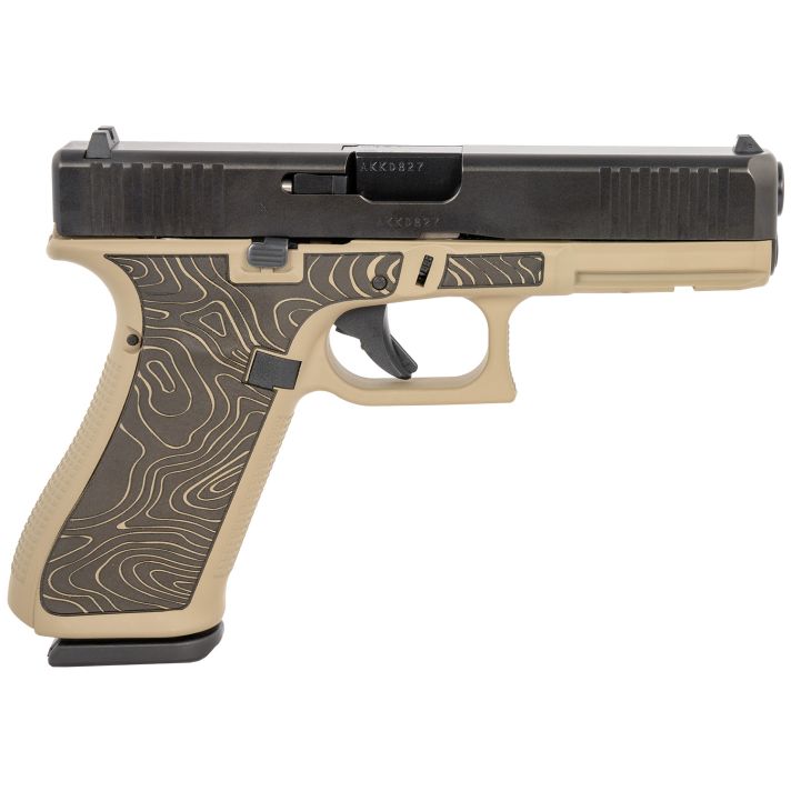 Glock UA175S204EXPCT G17 Gen5 Full Size Frame 9mm Luger 17+1 4.49" Black GMB Barrel Serrated Steel Slide Polymer Frame w/Picatinny Rail Ambidextrous