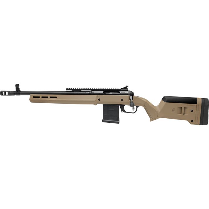 Savage Arms 58196 110 Scout Full Size 6.5 Creedmoor 10+116.50" Matte Black Threaded Barrel, Picatinny Rail Carbon Steel Receiver, Flat Dark Earth Magpul Hunter Synthetic Stock, Left Hand