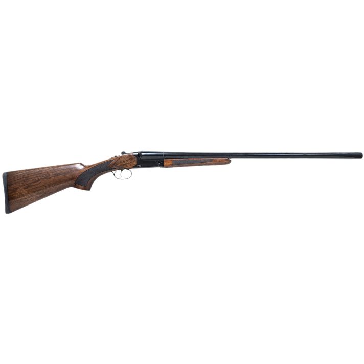 Pointer FT62028 FT6Full Size 20 Gauge Break Open 3" 2rd 28" Black Side By Side Barrel, Black Anodized Aluminum Receiver, Fixed Turkish Walnut Wood Stock, Ambidextrous