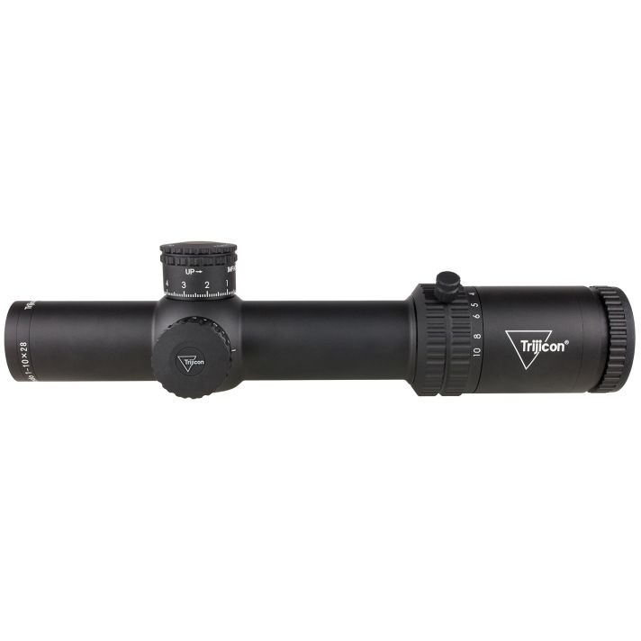 Trijicon 2900050 CredoMatte Black 1-10x28mm, 34mm Tube Illuminated Green/Red Segmented Circle Enhanced Reticle