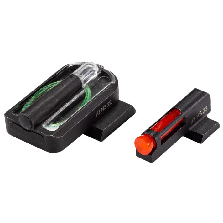 HiViz SG320FD21 FastDotH3 Sight Set for SIG P320 Red Fiber Optic Front Sight-Green Tritium Rear Sight