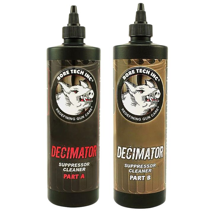 Bore Tech BTCQ30816AB Decimator Suppressor Cleaner A & B 16oz