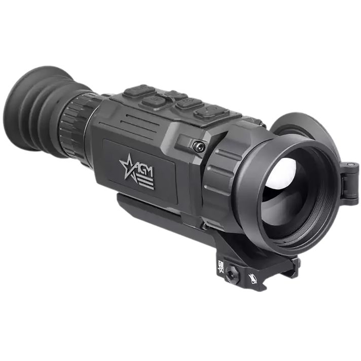 AGM Global Vision 314205550206R561 Rattler V2 50-640 Thermal Black 2.5-20x50mm Multi Reticle, Digital 1x/2x/4x/8x Zoom 640x512, 50 Hz Resolution