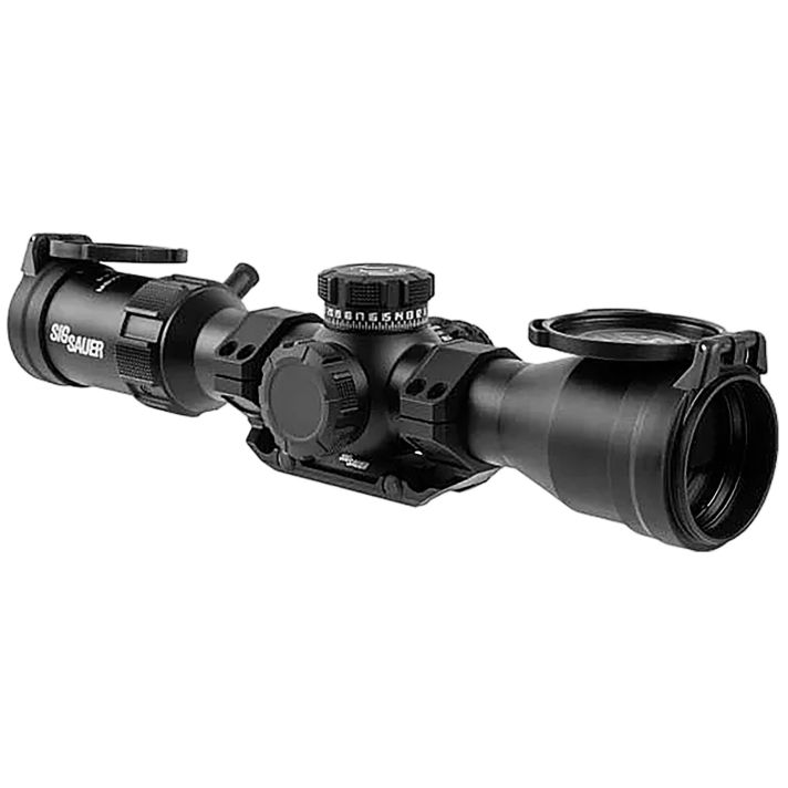 Sig Sauer Electro-Optics SOTM62001 Tango-MSRBlack 2-12x40mm, 34mm Tube Illuminated MRAD Milling 2.0 Reticle
