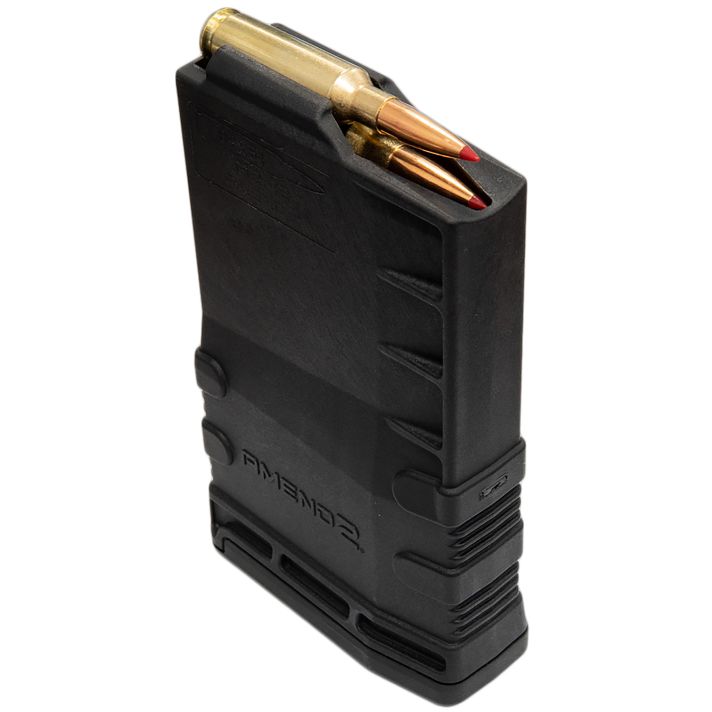 Amend2 SAAICSBLK12 AICS Magazine MOD3 12rd 308 Win/7.62x51mm Black Polymer