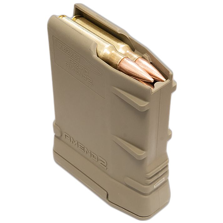 Amend2 762MOD2FDE10 MOD-210rd 308 Win/7.62x51mm Compatible w/ AR-10 Flat Dark Earth