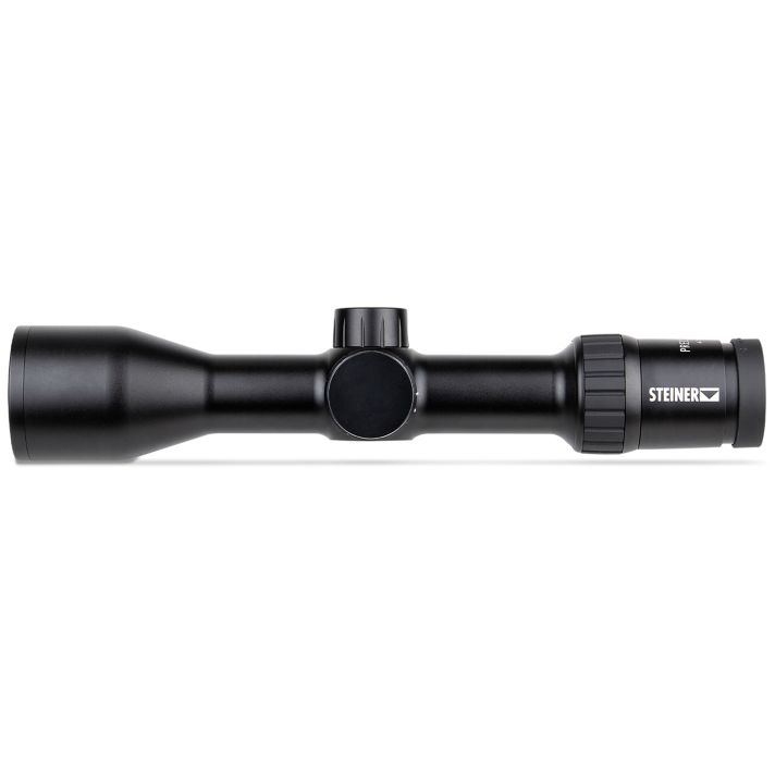 Steiner 8777 PredatorBlack 4-16x 44mm, 30mm Tube, Illuminated Ballistic E3 Reticle