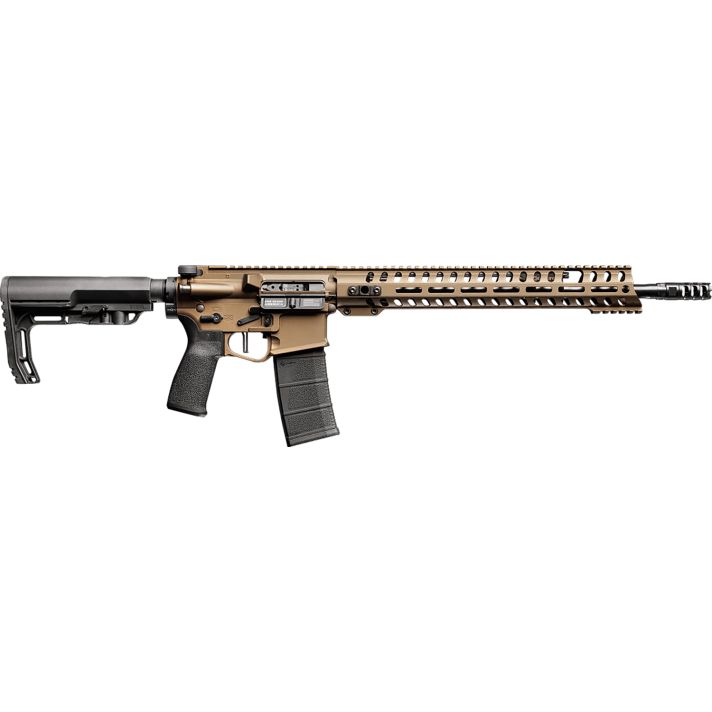 Patriot Ordnance Factory 02040 Renegade +5.56x45mm NATO 30+1 13.75" Steel Threaded Barrel, Bronze Aluminum Receiver
