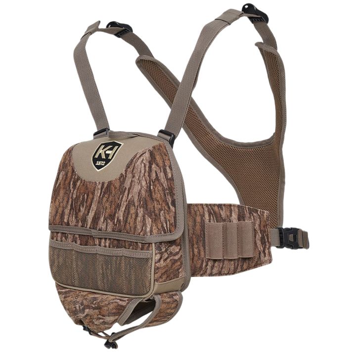 Knight & Hale KHT0103 Run N Gun Turkey Vest Chest Mossy Oak Bottomland
