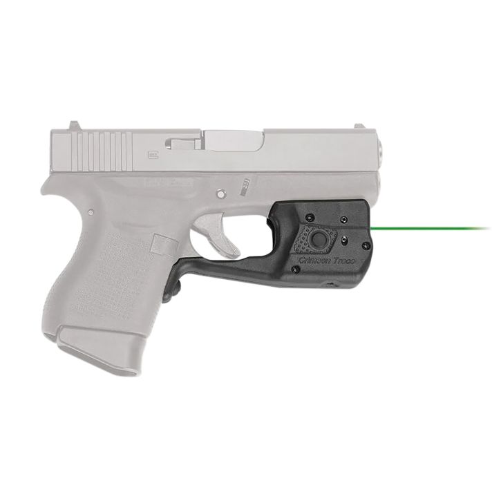 Crimson Trace 0158601 LL-803G Laserguard ProBlack Green Laser Glock 42/43/43X/48