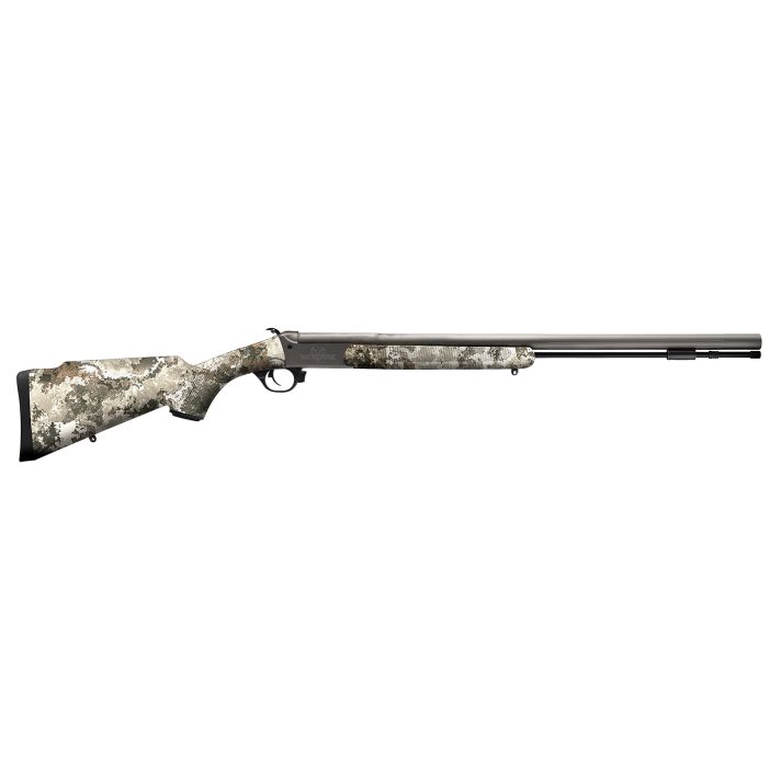 Traditions CR843304434 NitroFire Pro 50 Cal 209 Primer Sniper Gray Cerakote 26" Fluted w/VAPR Twist Barrel, Drilled & Tapped Receiver, Veil Alpine Adj Cheek Piece & LOP Synthetic Stock