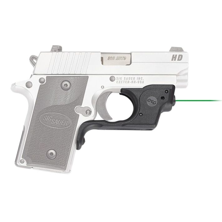 Crimson Trace 0147501 LG-492G Green LaserguardBlack Sig Sauer P238/P938