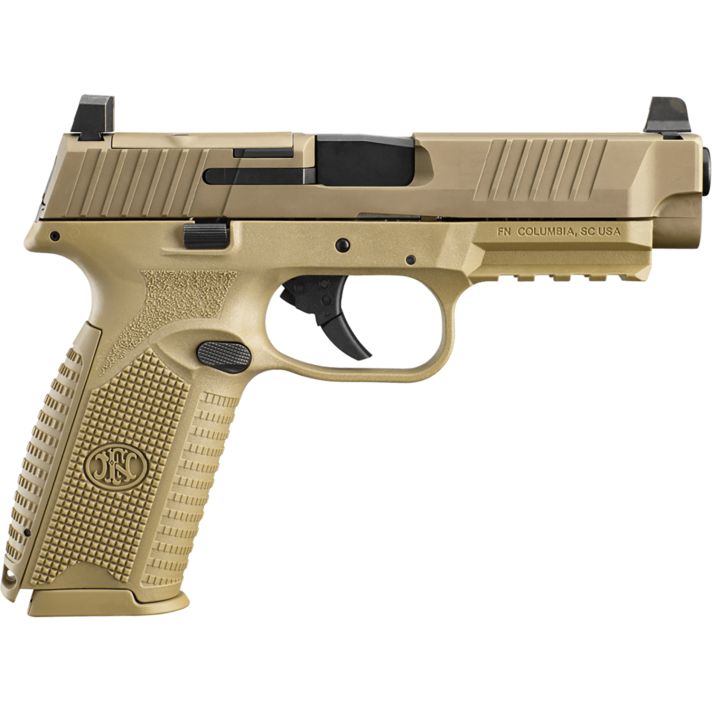 FN 66100723 509 MRD 9mm Luger 10+1 Black Flat Dark Earth PVD Flat Dark Earth