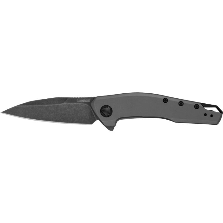 Kershaw 1815 SanctumEDC 2.98" Folding Wharncliffe Blackwash 8Cr13MoV SS Blade, Gray PVD Stainless Steel Handle