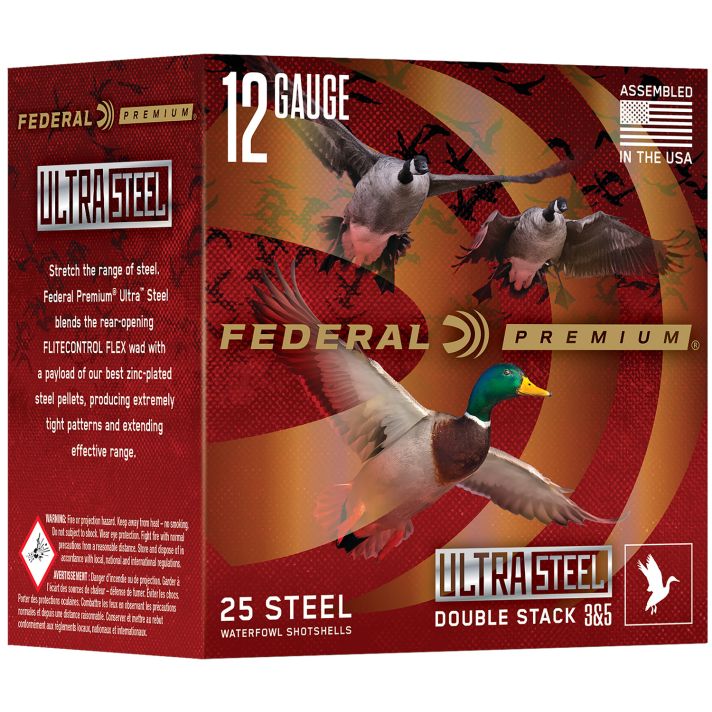 Federal PWUX1422 Premium12Gauge 3" 1 1/4 oz 2 Shot 25 Per Box/10 Cs