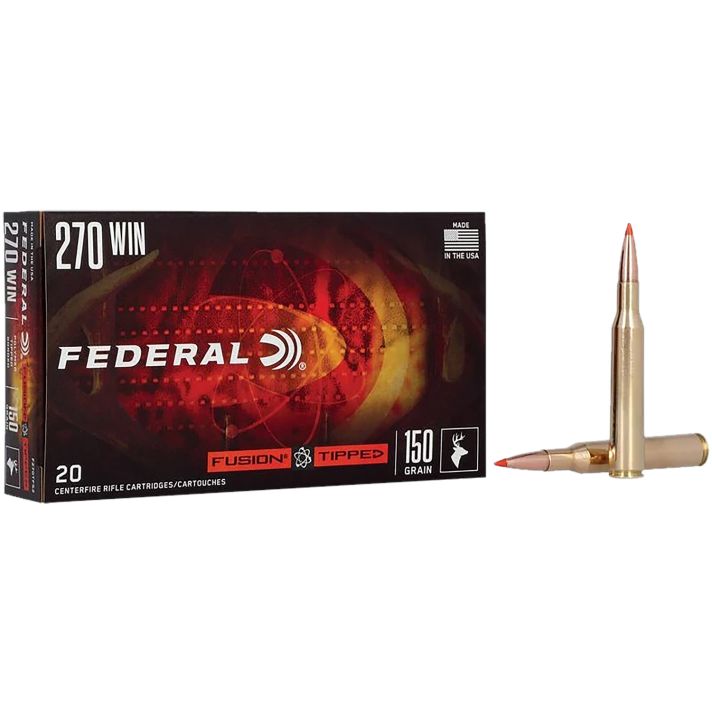 Federal F270TFS2 Fusion270Win 150gr Bonded Soft Point 20 Per Box/10 Case