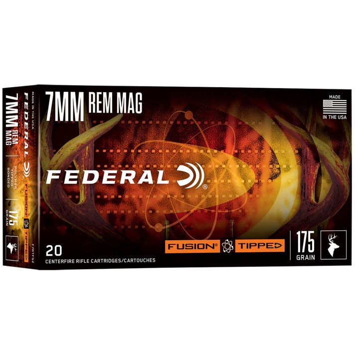 Federal F7PRCTFS2 Fusion7mmPRC 175gr Bonded Soft Point 20 Per Box/10 Case
