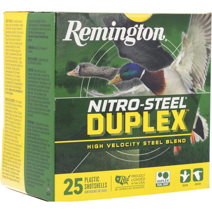 Remington Ammunition R26645 12Gauge 3" 1 1/4oz 4/BBShot 25 Per Box/10 Case